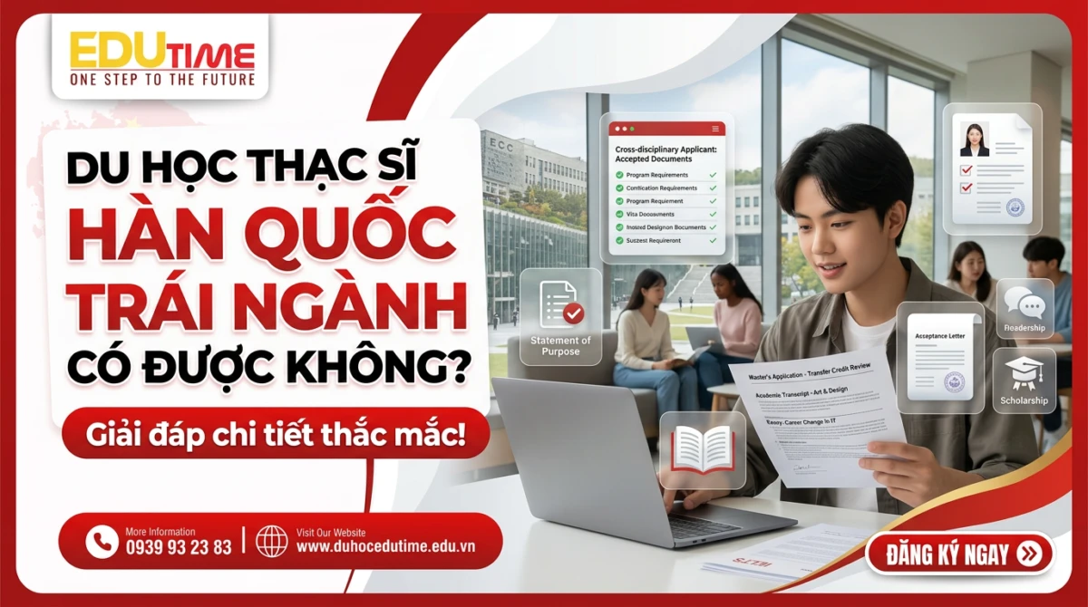Du học thạc sĩ Hàn Quốc trái ngành có được không?