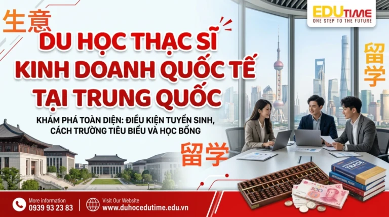 Du học Thạc sĩ Kinh doanh quốc tế tại Trung Quốc
