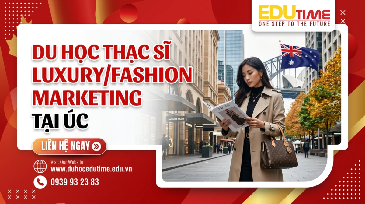 Du học Thạc sĩ Luxury/Fashion Marketing tại Úc