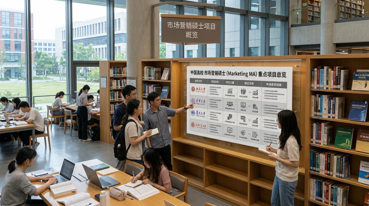 Không gian học tập và nghiên cứu hiện đại phục vụ học viên cao học - Du học Thạc sĩ Marketing tại Trung Quốc