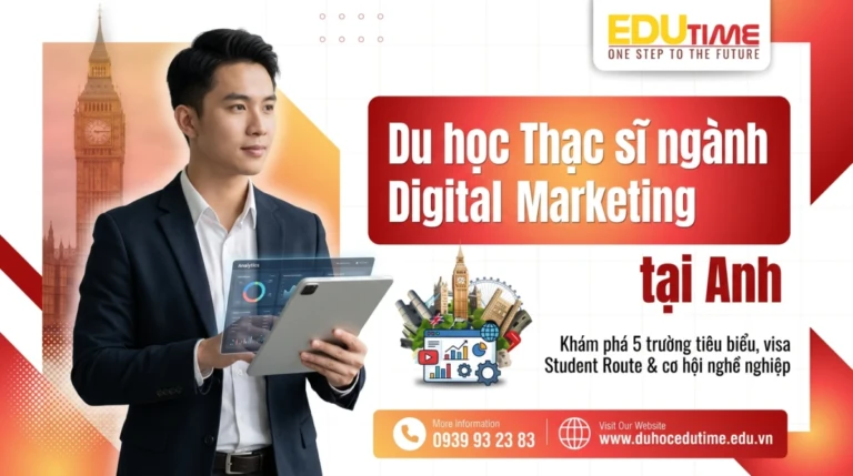 Du học Thạc sĩ ngành Digital Marketing tại Anh