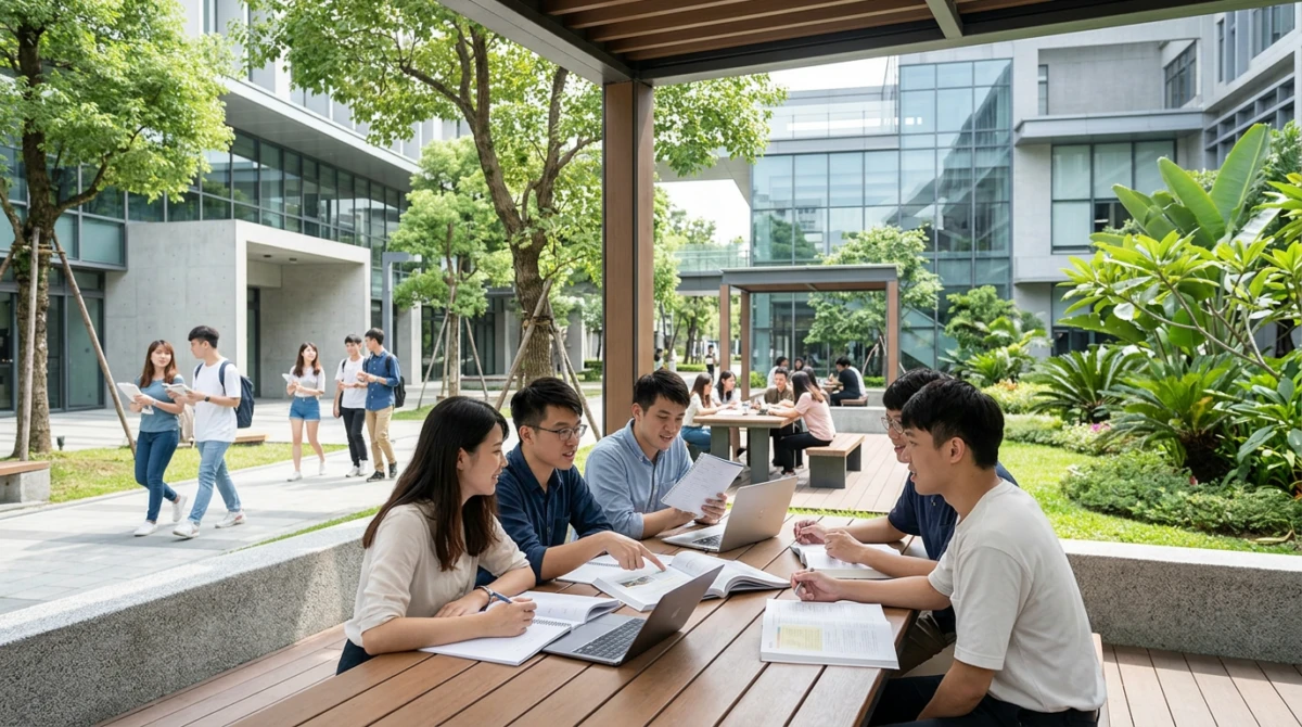 Không gian học tập và nghiên cứu hiện đại tại các trường đại học Đài Loan - Du học thạc sĩ ngành Marketing tại Đài Loan