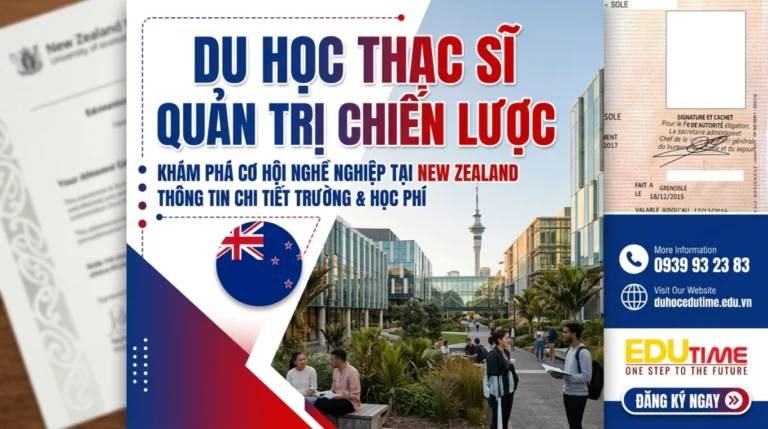 Du học Thạc sĩ Quản trị chiến lược tại New Zealand