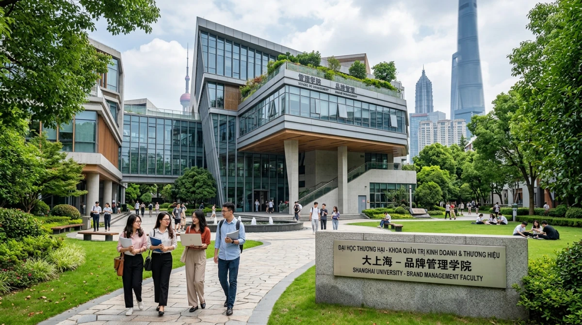 Khuôn viên đại học tiêu biểu tại Trung Quốc - Du học Thạc sĩ Quản Trị Thương Hiệu tại Trung Quốc