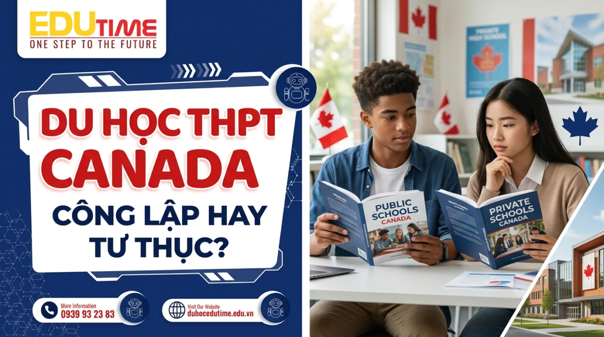 Du học THPT Canada công lập hay tư thục?