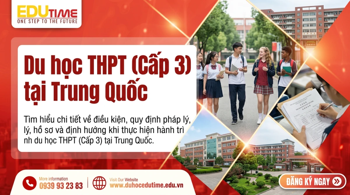Du học THPT (Cấp 3) tại Trung Quốc