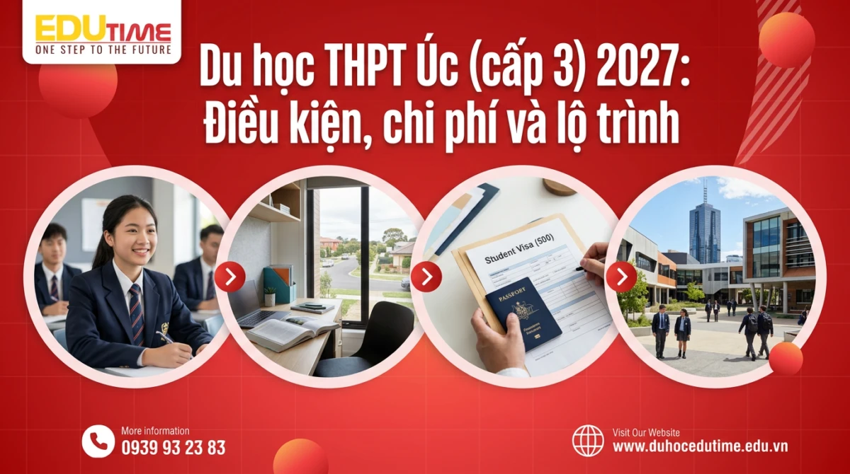 Du học THPT Úc (cấp 3) 2027: Điều kiện, chi phí và lộ trình