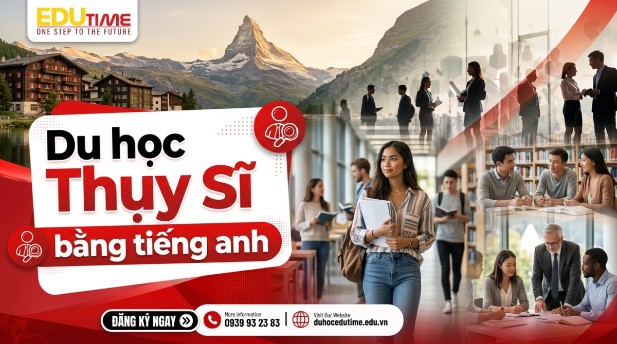 Du học Thụy Sĩ bằng tiếng anh
