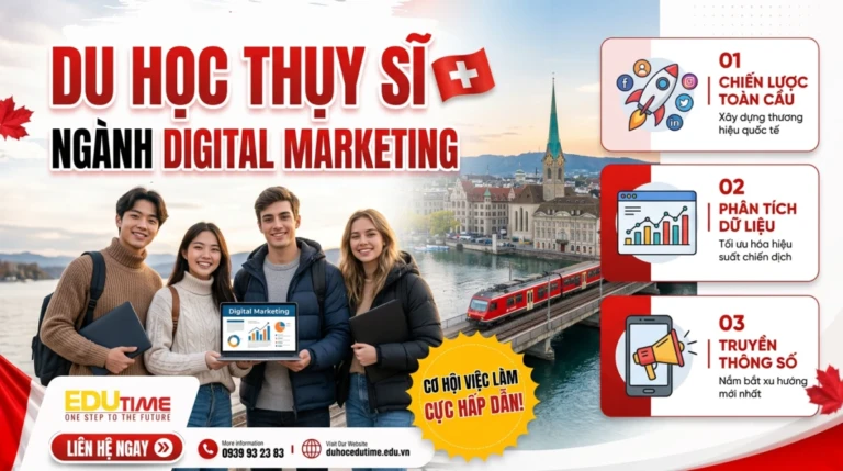 Du học Thụy Sĩ ngành Digital Marketing