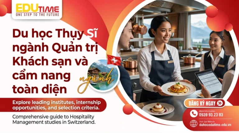Du học Thụy Sĩ ngành Quản trị Khách sạn và cẩm nang toàn diện
