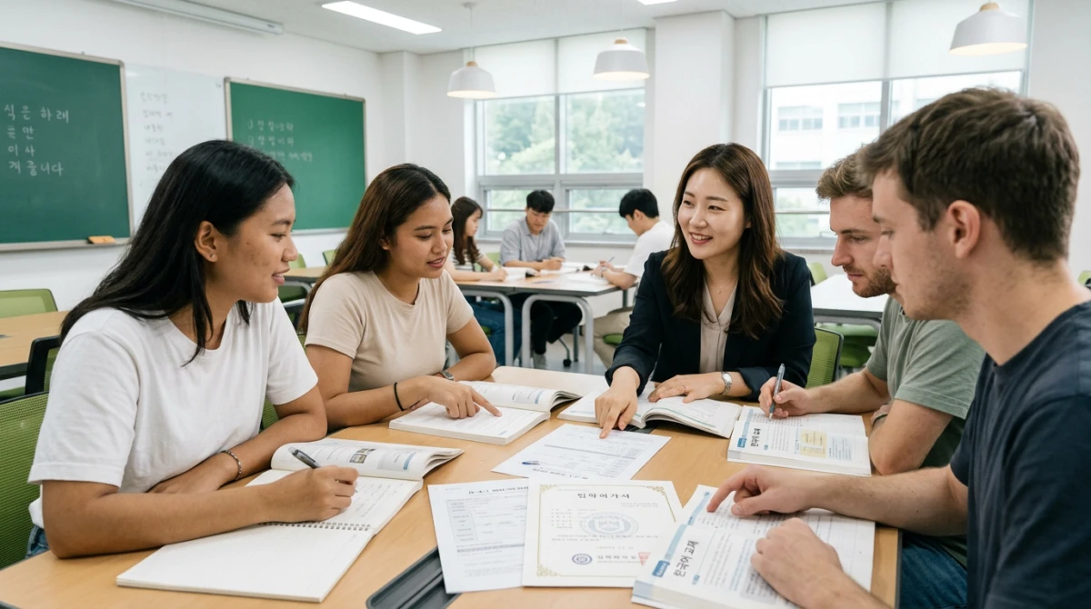 Du học tiếng Hàn tại Busan: Khám phá thành phố cảng và các trường tiêu biểu 2 Các khóa học tiếng Hàn chính quy giúp học viên nâng cao năng lực ngôn ngữ và chuẩn bị cho bậc học chuyên ngành - Du học tiếng Hàn tại Busan