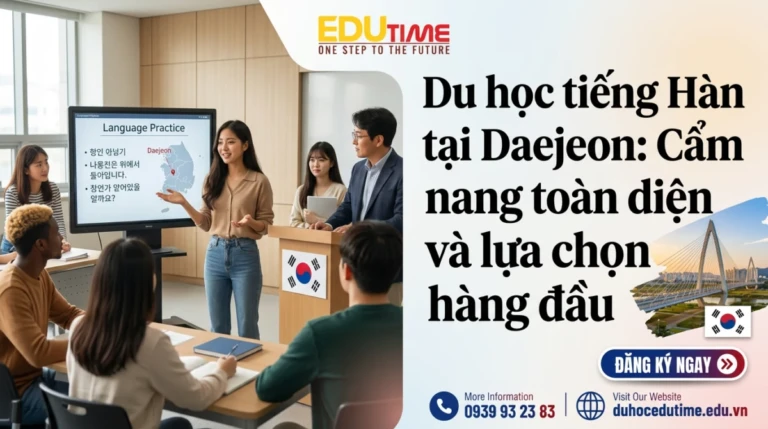 Du học tiếng Hàn tại Daejeon: Cẩm nang toàn diện và lựa chọn hàng đầu 11 Du học tiếng Hàn tại Daejeon: Cẩm nang toàn diện và lựa chọn hàng đầu
