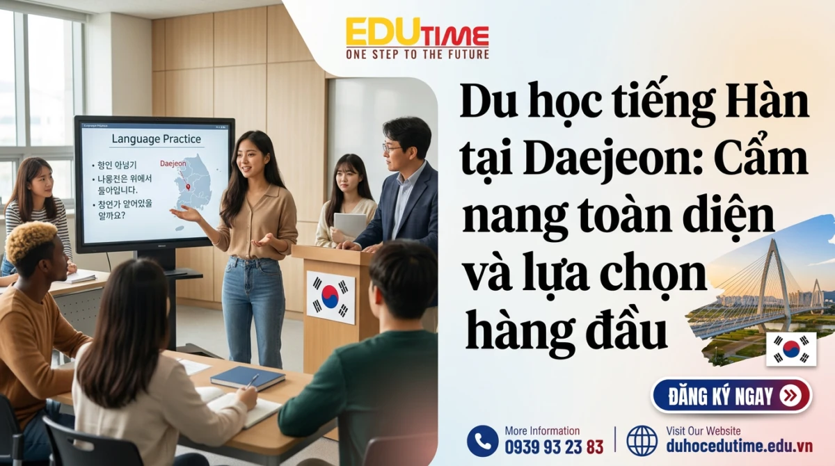Du học tiếng Hàn tại Daejeon: Cẩm nang toàn diện và lựa chọn hàng đầu 1 Du học tiếng Hàn tại Daejeon: Cẩm nang toàn diện và lựa chọn hàng đầu