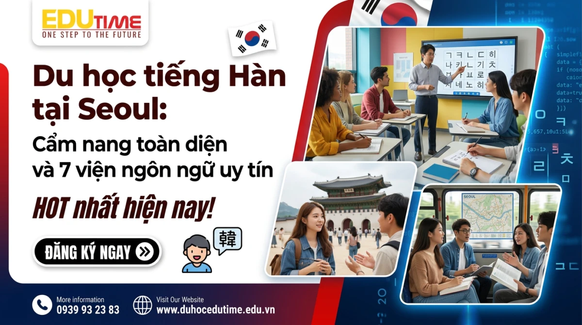 Du học tiếng Hàn tại Seoul: Cẩm nang toàn diện và 7 viện ngôn ngữ uy tín