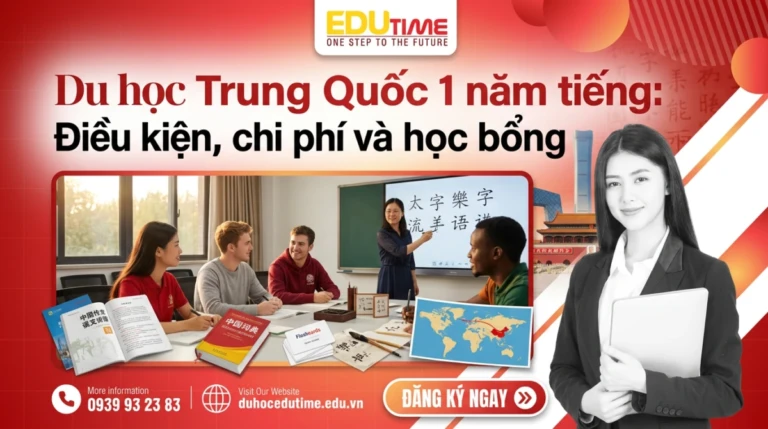Du học Trung Quốc 1 năm tiếng: Điều kiện, chi phí và học bổng