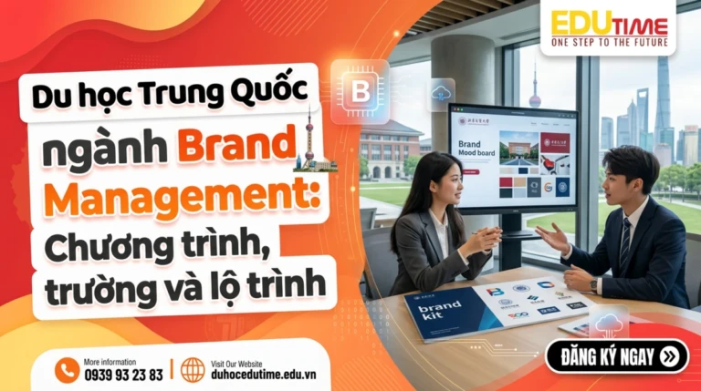 Du học Trung Quốc ngành Brand Management: Chương trình, trường và lộ trình