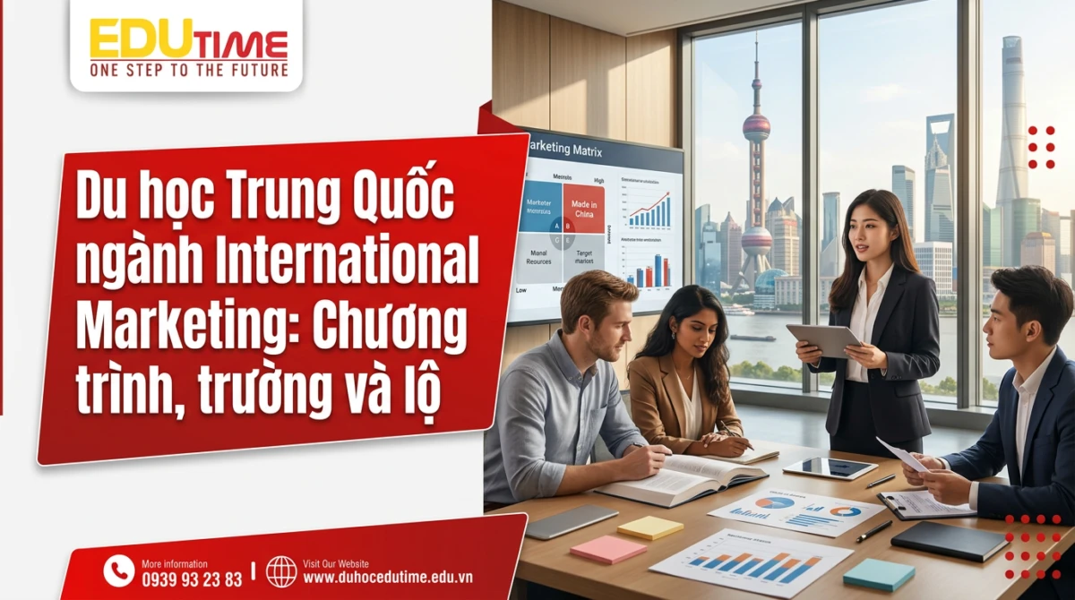 Du học Trung Quốc ngành International Marketing: Chương trình, trường và lộ