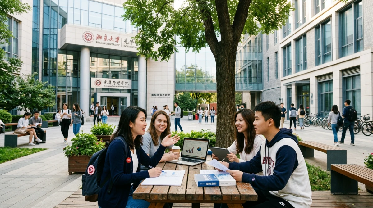 Không gian học tập hiện đại và năng động của sinh viên ngành kinh doanh quốc tế tại Trung Quốc - Du học Trung Quốc ngành Kinh doanh quốc tế