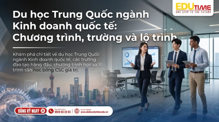 Du học Trung Quốc ngành Kinh doanh quốc tế: Chương trình, trường và lộ trình