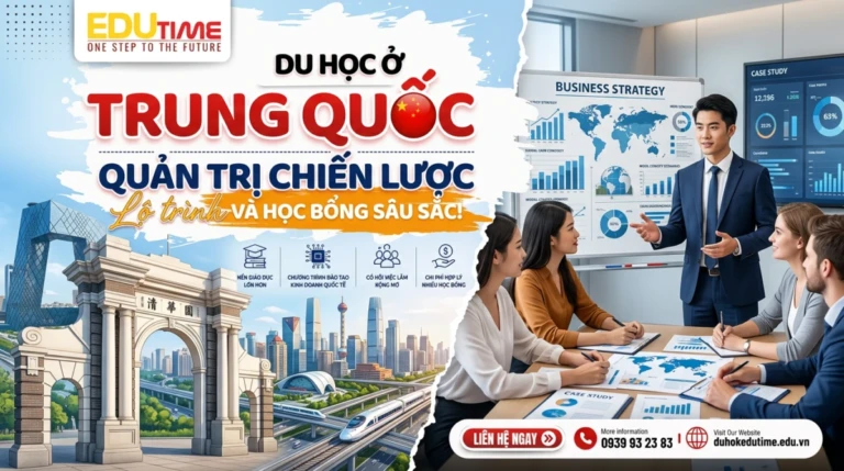 Du học Trung Quốc ngành Quản trị chiến lược: Chương trình, trường và lộ trình