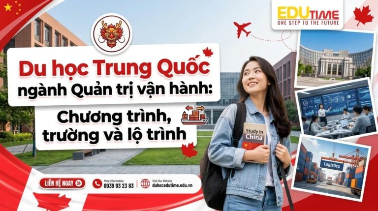 Du học Trung Quốc ngành Quản trị vận hành: Chương trình, trường và lộ trình