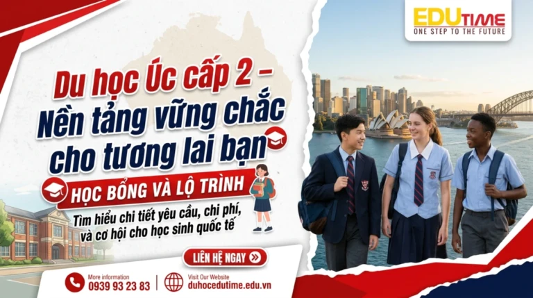 Du học Úc cấp 2 – Nền tảng vững chắc cho tương lai bạn