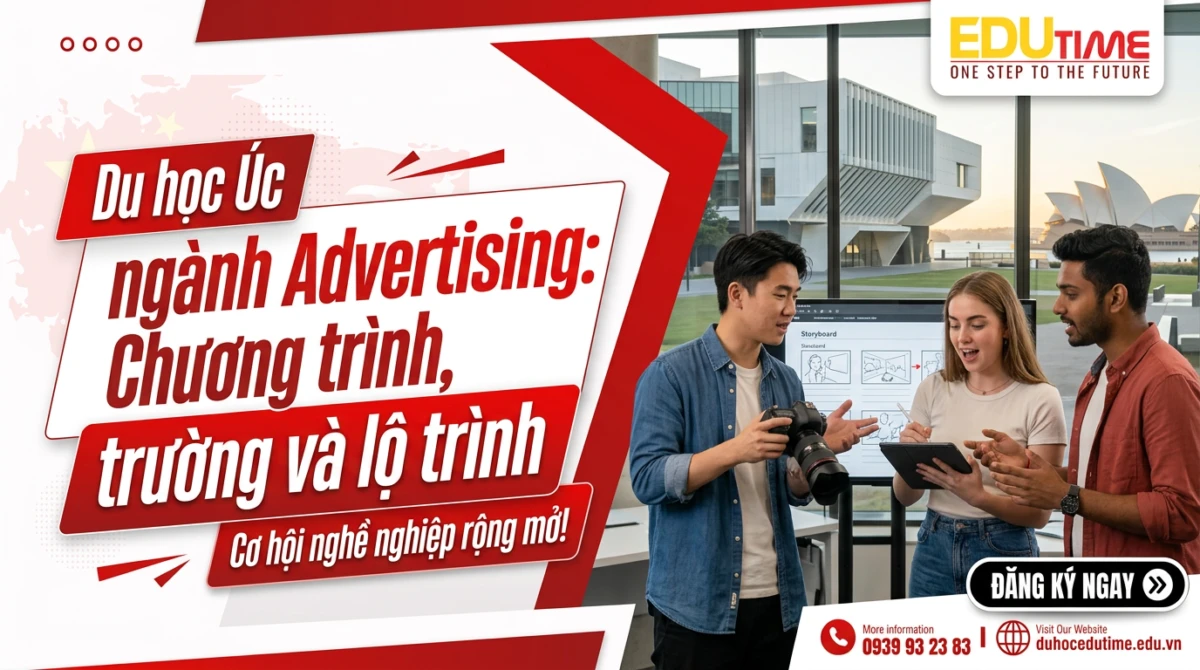 Du học Úc ngành Advertising: Chương trình, trường và lộ trình 1 Du học Úc ngành Advertising: Chương trình, trường và lộ trình