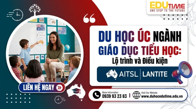 Du học Úc ngành Giáo dục Tiểu học: Lộ trình và Điều kiện