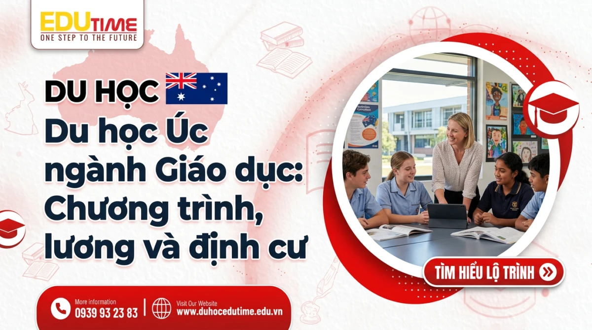 Du học Úc ngành Giáo dục: Chương trình, lương và định cư 1 Du học Úc ngành Giáo dục: Chương trình, lương và định cư
