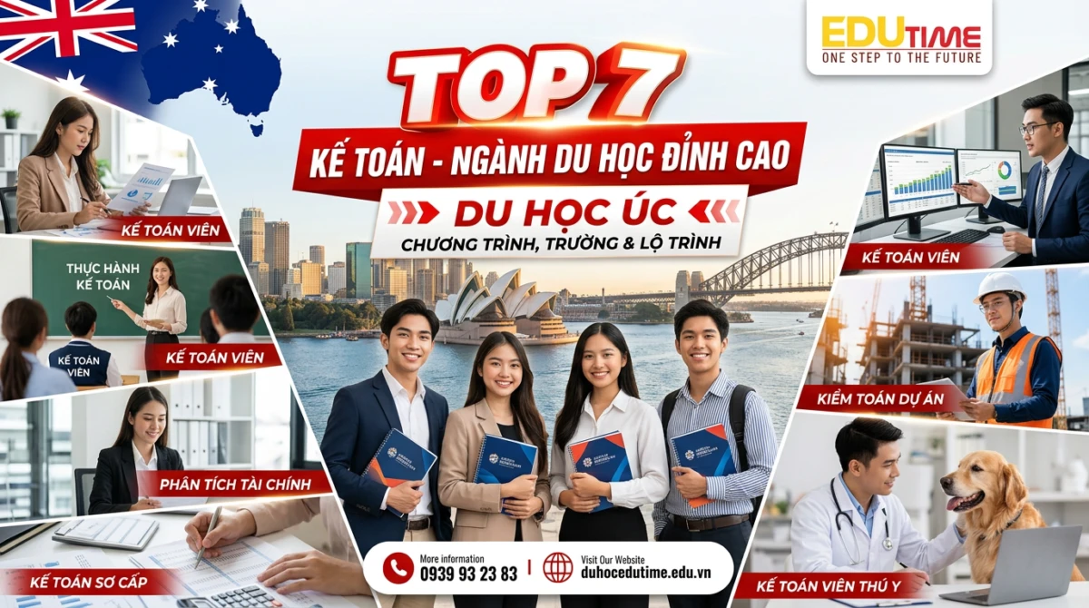 Du học Úc ngành Kế toán: Chương trình, trường và lộ trình