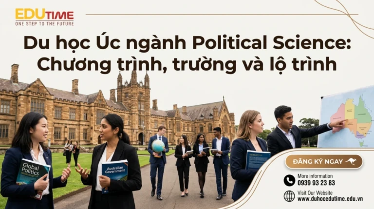 Du học Úc ngành Political Science: Chương trình, trường và lộ trình