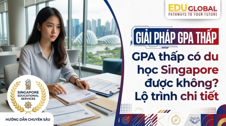 GPA thấp có du học Singapore được không? Lộ trình chi tiết