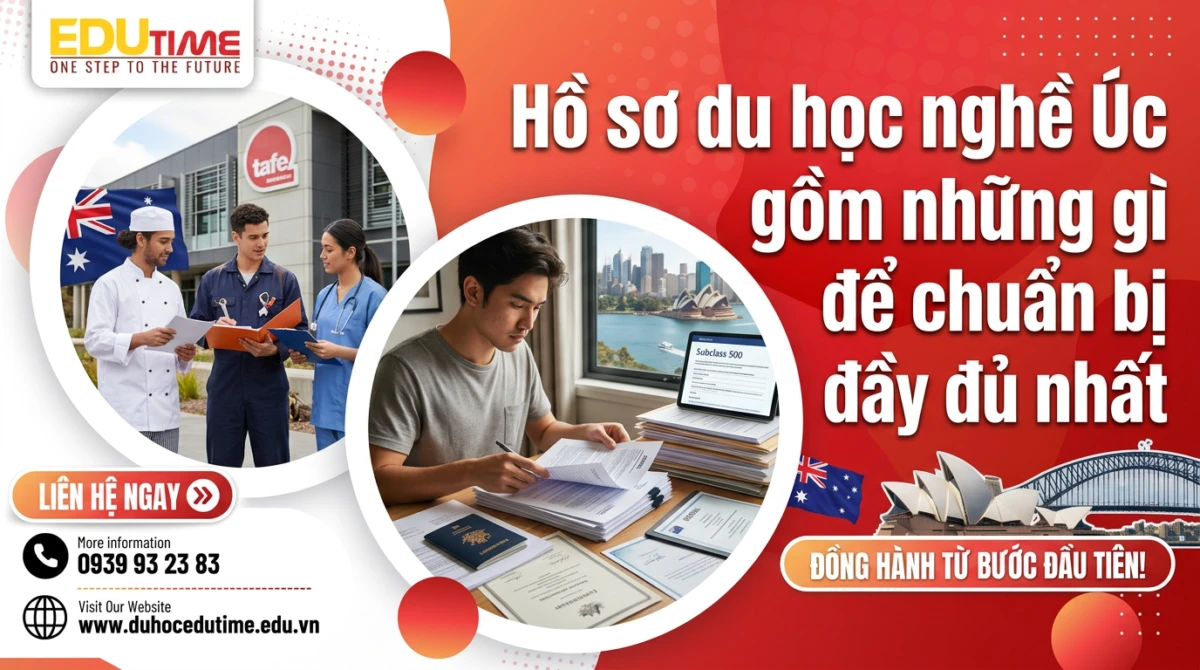 Hồ sơ du học nghề Úc gồm những gì để chuẩn bị đầy đủ nhất