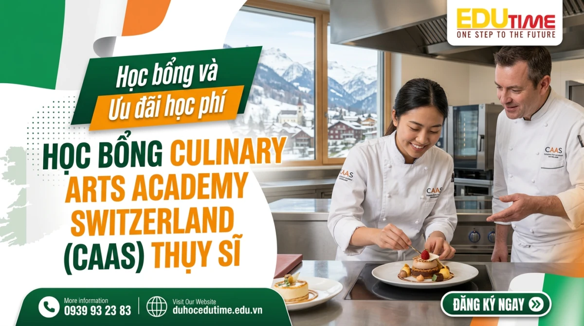 Học bổng Culinary Arts Academy Switzerland (CAAS) Thụy Sĩ