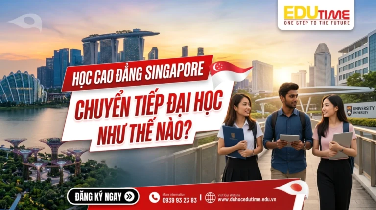 Học Cao đẳng Singapore chuyển tiếp Đại học như thế nào?