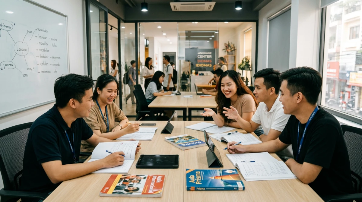 Các lớp học ngoại ngữ ngắn hạn tại trung tâm tư thục mang tính thực tiễn cao - Học tiếng Tây Ban Nha tại trường đại học hay trung tâm tư thục