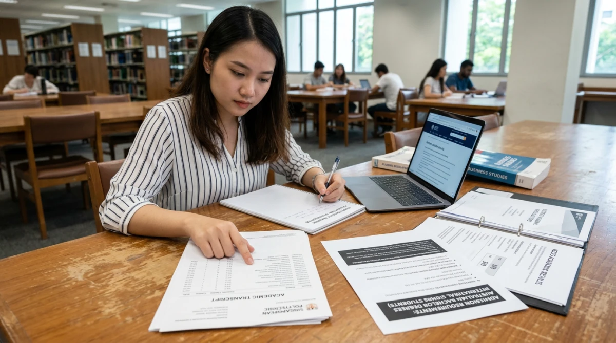 Đáp ứng tiêu chuẩn học thuật là chìa khóa quan trọng để chuyển tiếp thành công. - Học xong Singapore chuyển Úc như thế nào