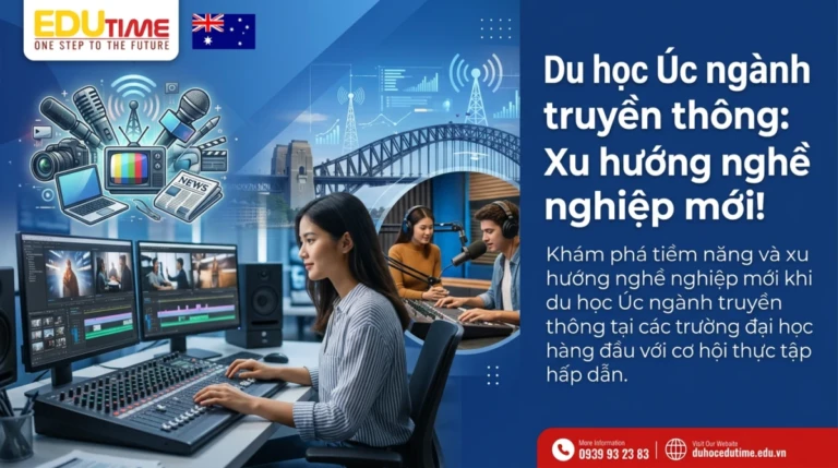 Du Học Úc Ngành Truyền Thông: Xu Hướng Nghề Nghiệp Mới!