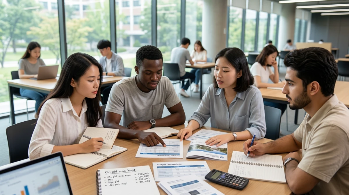 Môi trường học tập quốc tế tại các trường đại học giúp sinh viên phát triển toàn diện. - Nên du học Hàn Quốc hay Đài Loan?