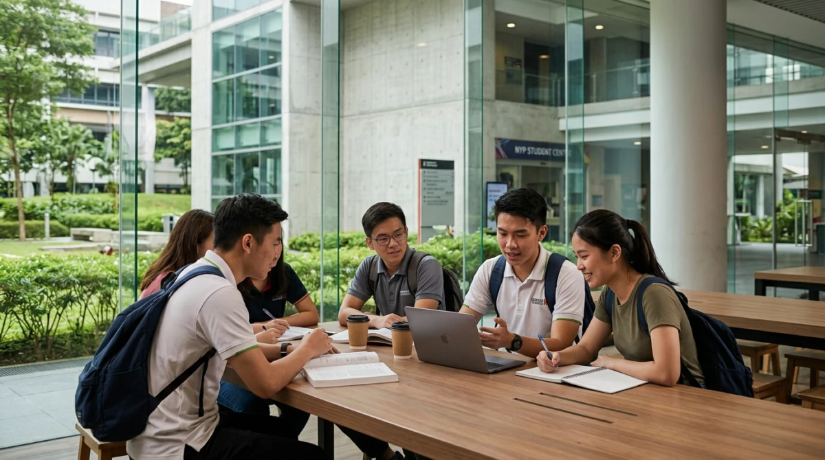 Môi trường học tập chuyên nghiệp tại các trường Polytechnic công lập - ngân sách thấp nên chọn lộ trình nào tại Singapore