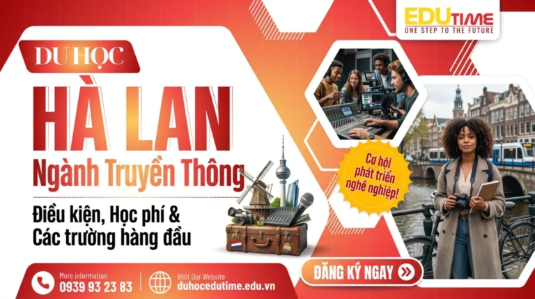 Du học Hà Lan ngành Truyền Thông: Khám phá các trường hàng đầu