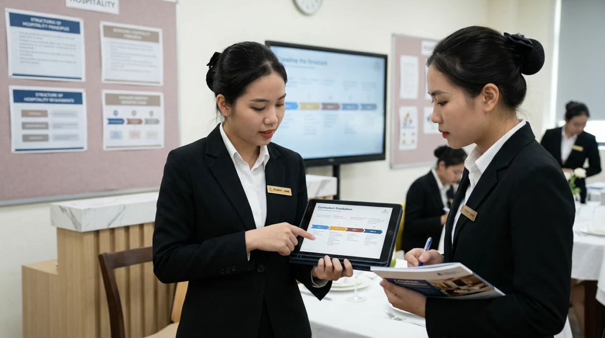 Mô hình học đi đôi với hành giúp sinh viên làm chủ kỹ năng thực tế ngay từ ghế nhà trường - SHMS vs Les Roches