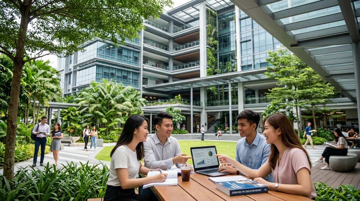 Không gian học tập và sinh hoạt năng động tại các cơ sở giáo dục Singapore - SIM, Kaplan, PSB hay MDIS