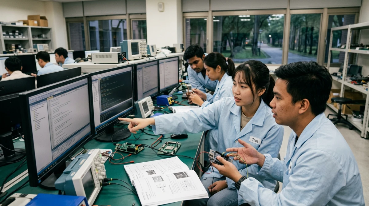 Môi trường học tập và thực hành chuyên nghiệp dành cho sinh viên quốc tế tại Đài Loan - chương trình INTENSE và hệ 1+4 Đài Loan