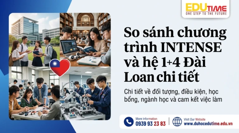 So sánh chương trình INTENSE và hệ 1+4 Đài Loan chi tiết