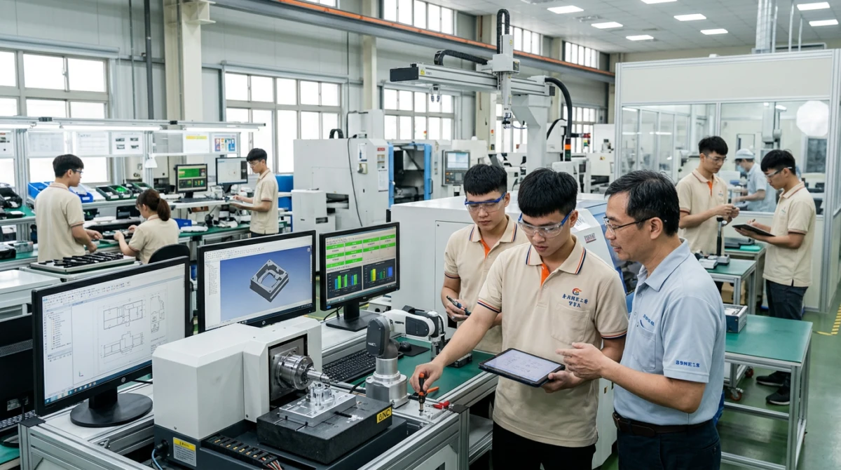 Khu vực thực tập chuyên môn của sinh viên quốc gia Đài Loan - chương trình INTENSE và hệ vừa học vừa làm Đài Loan