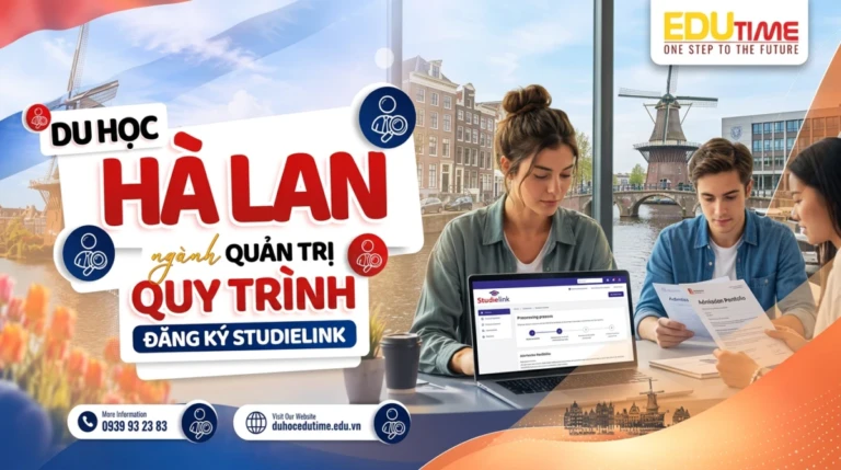 Studielink: Quy trình đăng ký du học Hà Lan