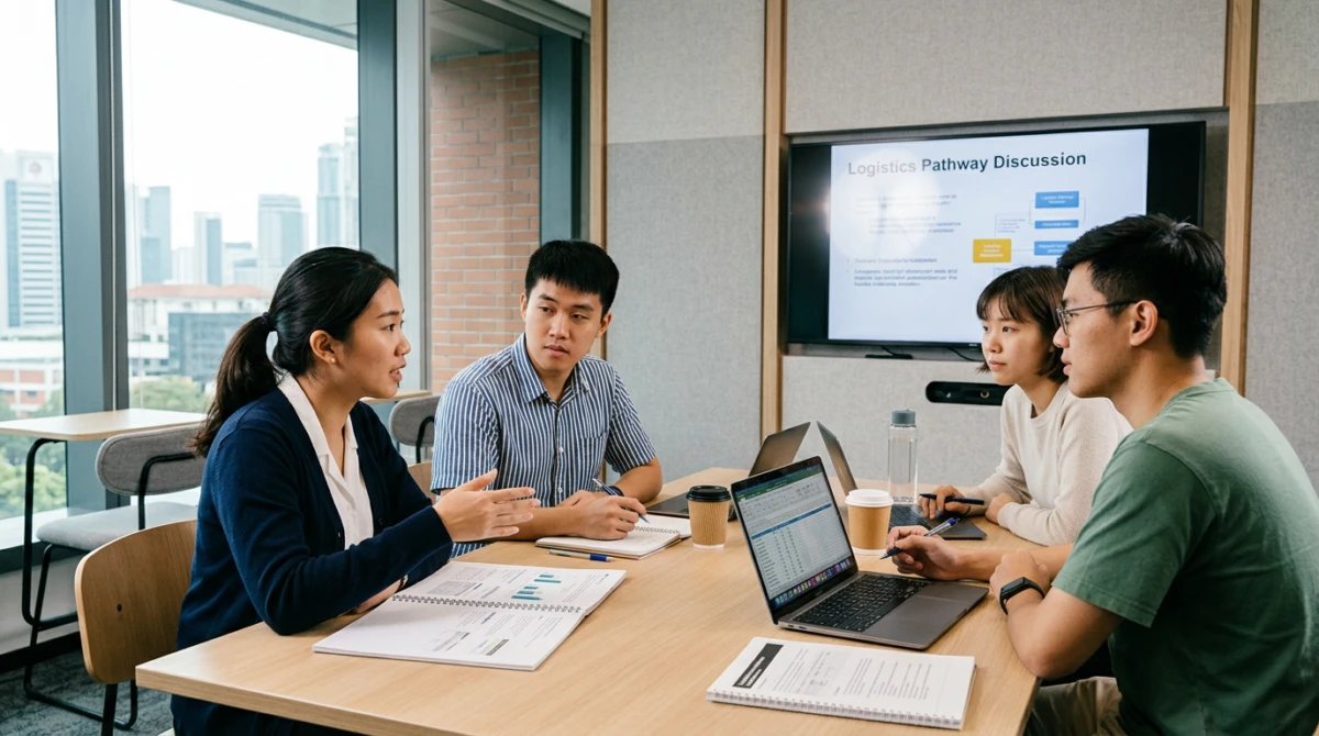 Thạc sĩ Logistics và Supply Chain tại Curtin Singapore 2 Môi trường học tập và thảo luận nhóm chuyên nghiệp - Thạc sĩ Logistics và Supply Chain tại Curtin Singapore