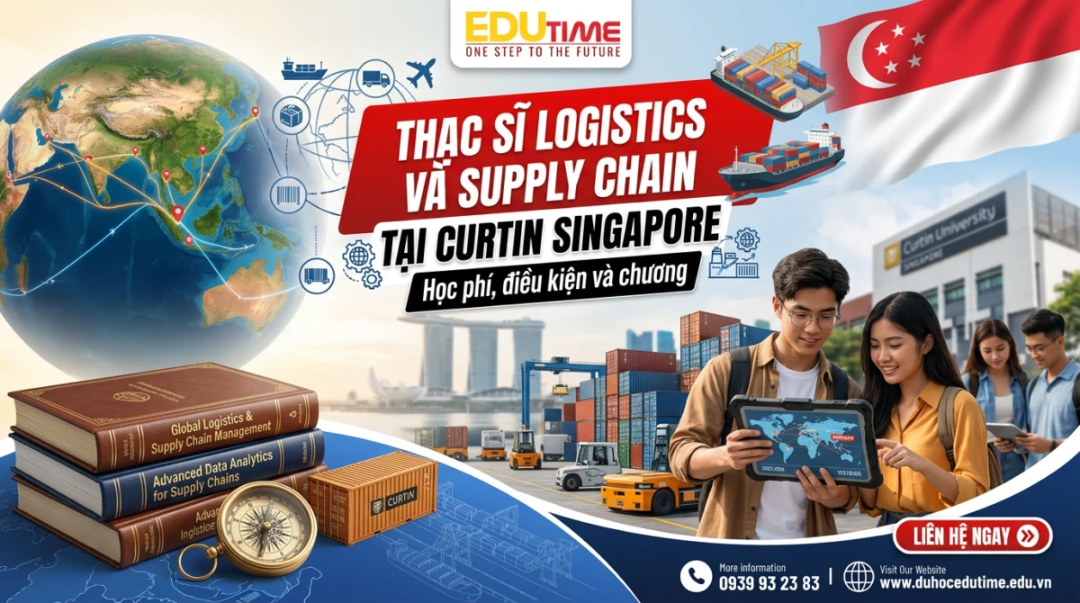 Thạc sĩ Logistics và Supply Chain tại Curtin Singapore 1 Thạc sĩ Logistics và Supply Chain tại Curtin Singapore: Học phí, điều kiện và chương