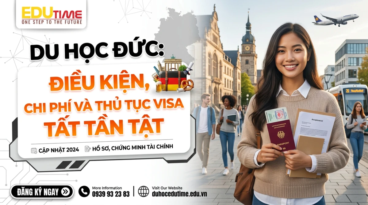 Du học Đức: Điều kiện, chi phí và thủ tục Visa tất tần tật